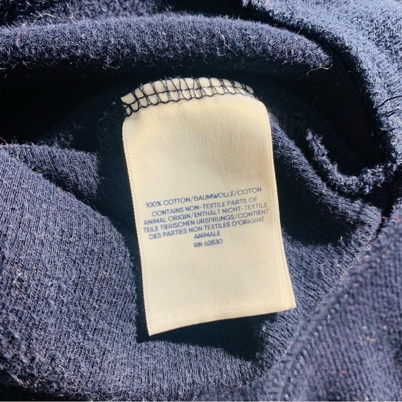 Lands’ End Men’s Navy Half-Zip Pullover SZ XL - Picture 9 of 9